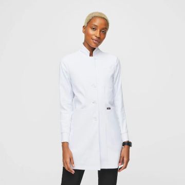 Customizable Unisex Hospital Doctor Uniforms: White Lab Coats and Jackets