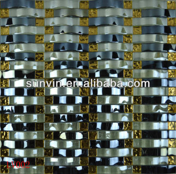 kitchen design glass mosaic tile for resturant decoration
