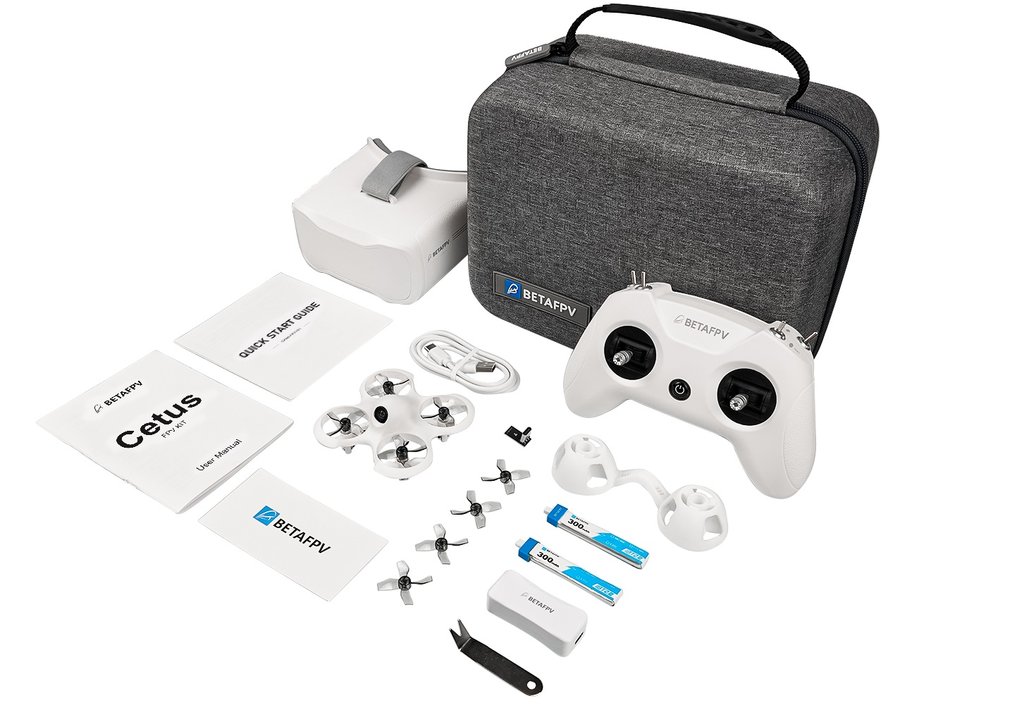 BETAFPV Cetus X/Pro PV Kit 1S 800TVL Brushless FPV Drone BNF/ RTF LiteRadio 3 Radio Transmitter ELRS VR03 FPV Glasses