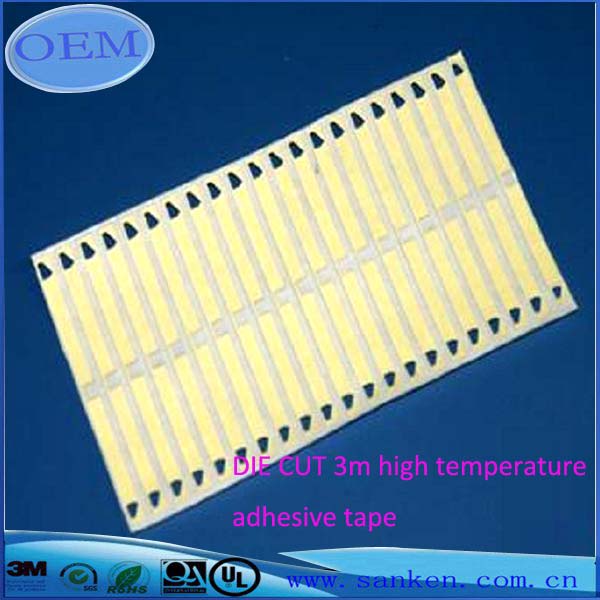 DIE CUT 3m high temperature adhesive tape