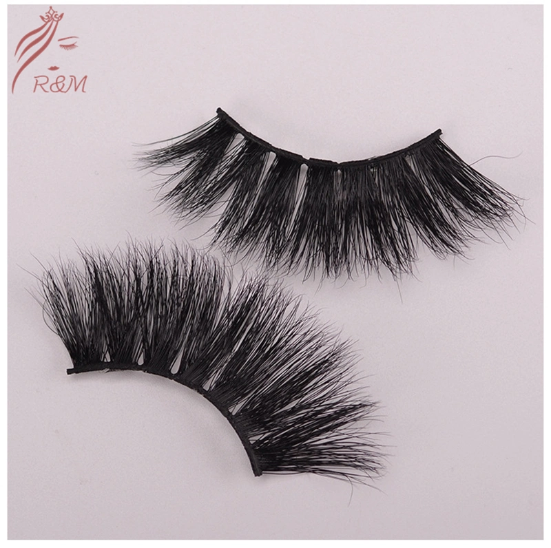 Popular Luxury 25mm Lashes 3D Mink Eyelashes with Custom Packaging