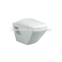 European style high quality wall hung water closet wc wall hung toilet LW-802