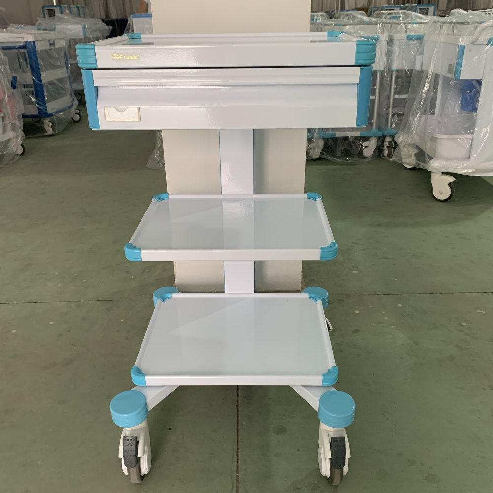 Hospital Convenient Instrument Trolley Cart