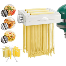 AMZCHEF Stainless Steel Pasta Attachment for Food Mixer