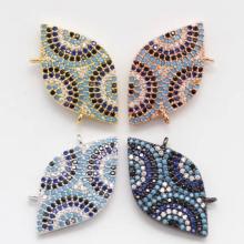 Russia hot sell  earrings micro setting cz zirconia jewelry