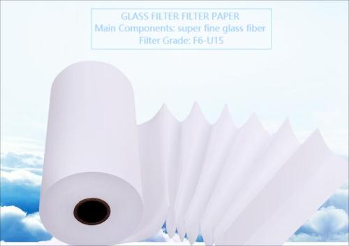 HEPA Fiberglas Air Filter Media