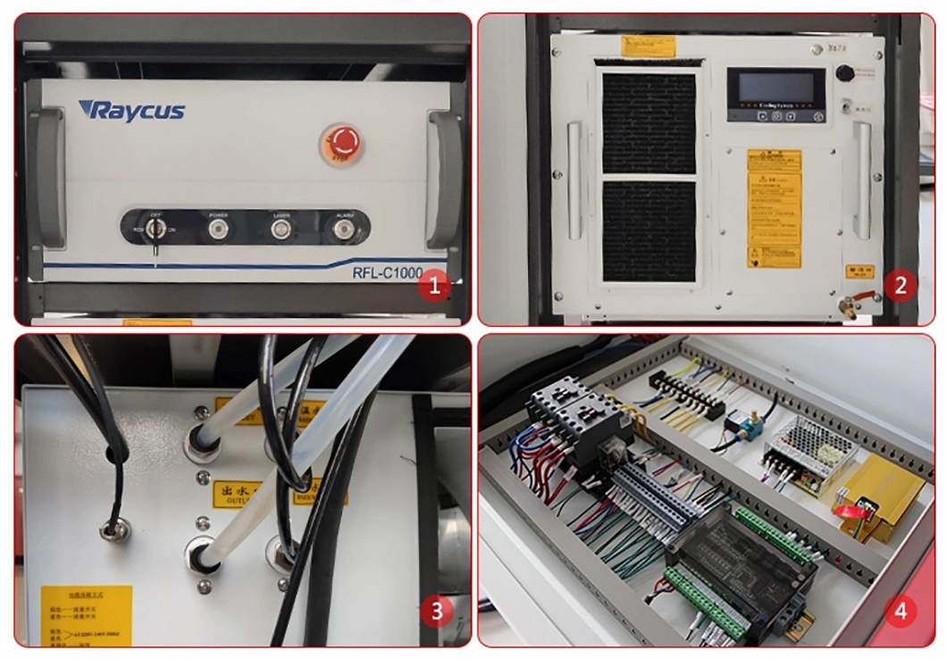 Fiber Laser Welding Machines Manufacturers 1000W Raycus Laser Power