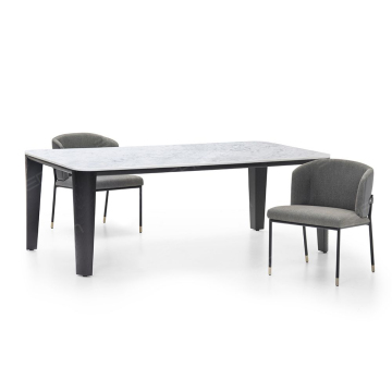 modern marble dining table