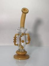 Graceful mini bent neck cute glass smoking bongs