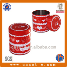 tea packing metal box christmas tin buckets