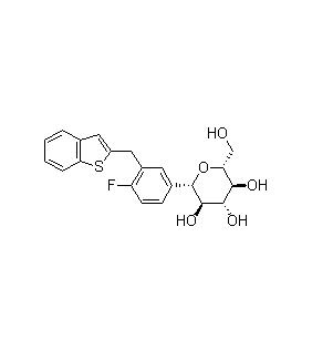 SGLT2 억제 물 Ipragliflozin (ASP1941) CAS 761423-87-4