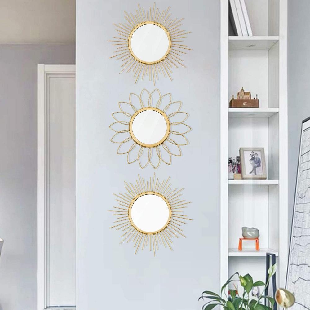 Metall Sunburst Wall Mirrors