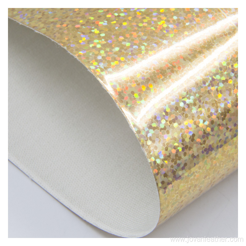 leather roll synthetic glitter