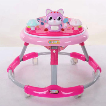 New Model Plastic Baby Swing Car Round Baby Walker