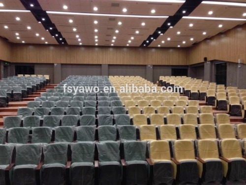 popular auditorium chair with writing tablet (YA-04)