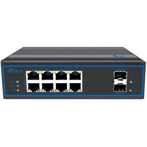 10-port full gigabit unmanaged Industrial None-PoE switch