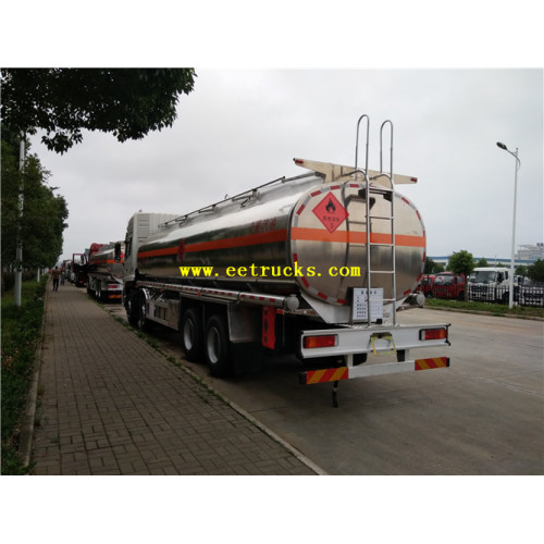 Camions-citernes de transport d&#39;huile de roue de 20ton 12