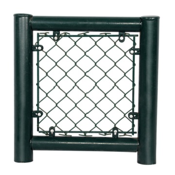 PVC Coated Chain Link Mesh Pagar Untuk Tender