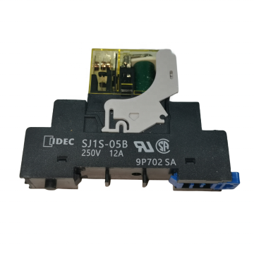 Hnarl SJ1S-05B Relay Socket Base 1NO+1NC 5 Pin Terminal Relay Mounting Base