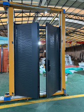 Main entrance doors and aluminum entrance doors