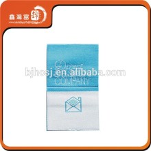 Classical folded fabric woven labels for clothing