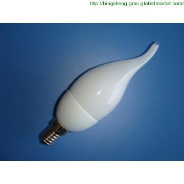 Candle Tailed CFL, Compact Fluorescent Light Bulbs