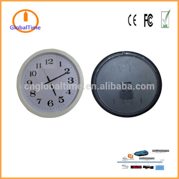 PC network configuration white analog Clock Use NTP source synchronize time