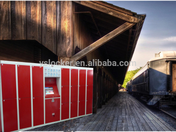 Station locker/electronic locker for station/railway staion deposit locker