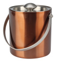 Copper Stainless Steel Ice Bucket Barware Kit