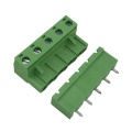 5pin connect 7.62 pitch straight pluggable terminal block