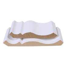 Factory Direct White Primed Wooden Ceiling Crown Moulding