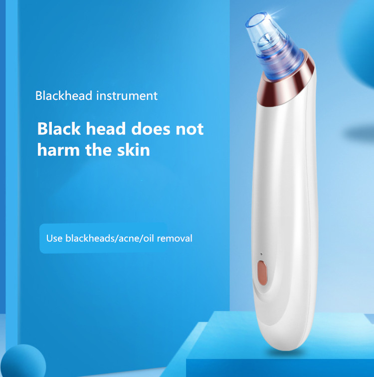 Rechargeable Professional Electric Blackhead Vacuum Pore Cleansing Sucking Blackhead Instrument