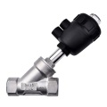 SS316l Air Connect Female Thread Angle Seat Valve