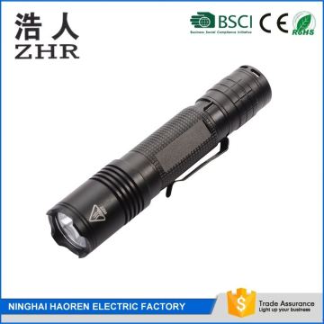 Rechargeable LED Police security flashlight