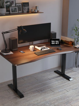 Electric lifting arc computer table