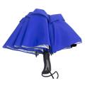 Grand parapluie de golf pliant à double couche ventilé