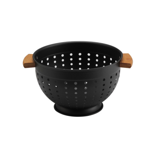 black color Powder coating colander