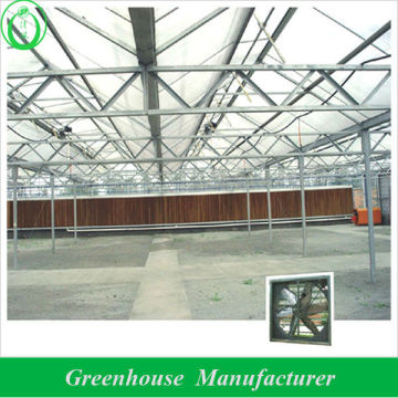glass greenhouse cooling system