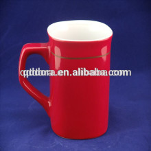 alibaba china, nescafe mug , ceramic coffee mug , red sublimation mug.
