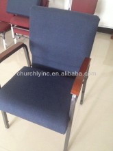 Bent wood backrest church chair