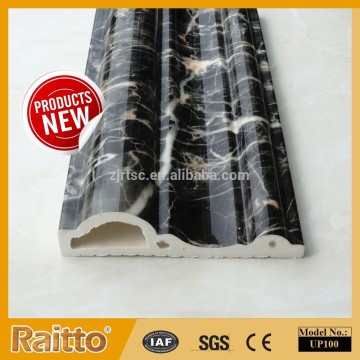 Plastic foamed universal profile and pvc door jamb for indoor decoration