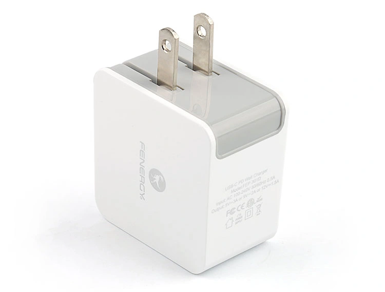 Light Weight Type C USB C Mobile Phone Wall Charger for iPhone 12 SAA C-Tick Certification