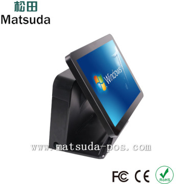 Matsuda-pos ST9900 15 inch all in one fanless touch pos terminal/pos machine/pos terminal