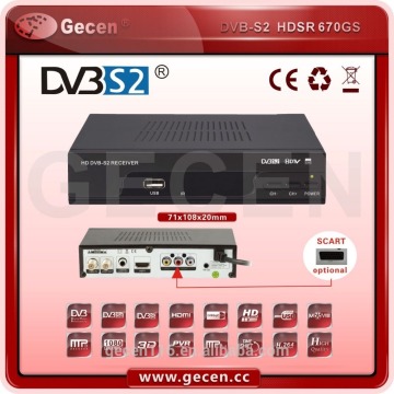 download satellite receiver software mpeg4 DVB S/S2 full hd digital receiver with FTA HDTR 670GS