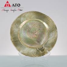 Wholesale Gold Charger Plates Wedding Decorate Plates