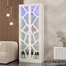 Elegant Wine Cabinet with 1709 Lighting and High-Quality Materials