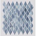 Blue Art Mosaic Wall Tiles For Living Room