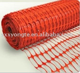 Hdpe plastic safety fence