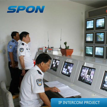 SPON IP PA/audio&intercom solution for prision/jail