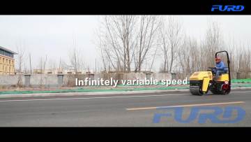 Vibratory road roller compactor double drum vibratory roller road roller price FYL-880